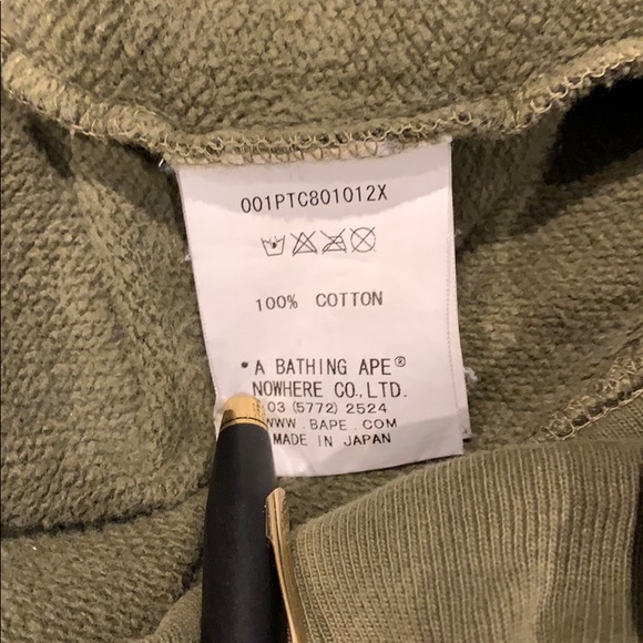 Green camo bape pants - Picture 5 of 6